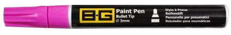 B-G Racing Paint Pen - Bullet Tip Ø3mm - 6ml - Pink