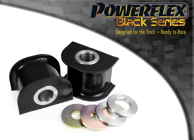 Powerflex Front Wishbone Rear Bush for Porsche 968 (1992-1995) in Black