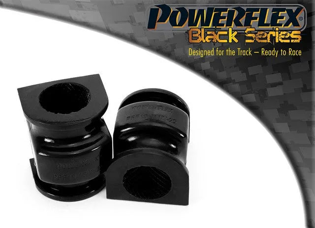 Powerflex Front Anti Roll Bar To Chassis Bush 22mm for Ford Fiesta Mk7 inc ST (2008 - 2017) Fiesta Mk7 inc ST (2008 - 2012) in Black