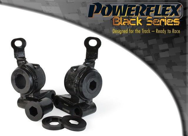 Powerflex Front Wishbone Rear Bush & Bracket for Mini R56 57 Gen 2 (2006 - 2013) in Black