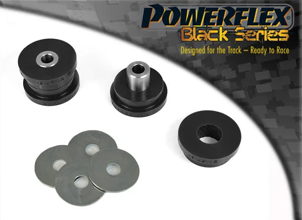 Powerflex Rear Shock Absorber Top Mounting Bush for Fiat 500 Models 1.2-1.4L excl Abarth (2007 ON) in Black