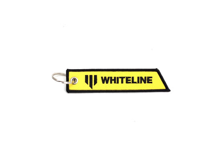 Whiteline Performance Whiteline Performance Fabric 'Remove Before Flight' Style Key Ring for MERCHANDISE APPAREL KEY RING