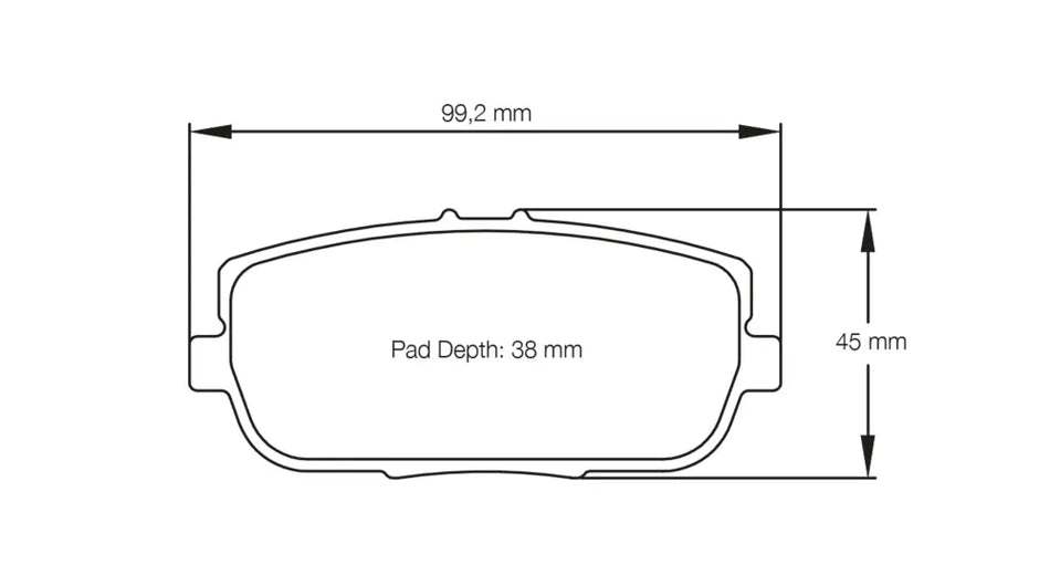PAGID Racing RS 44 for S8077 Shape