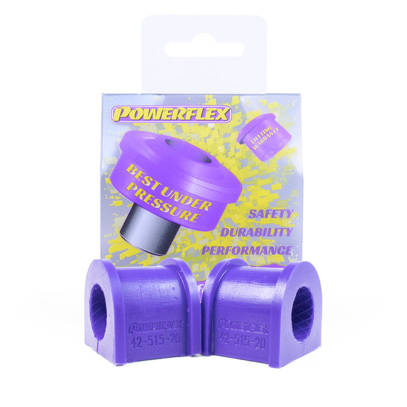 Powerflex Rear Anti Roll Bar Bush 20mm for Honda Civic Models Mk6 MA-MC inc Aerodeck & Domani (1995-2005)