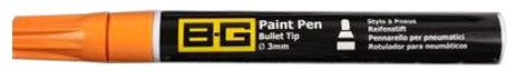 B-G Racing Paint Pen - Bullet Tip Ø3mm - 6ml - Orange