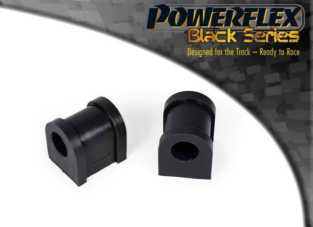 Powerflex Rear Anti Roll Bar Bush 23mm for Jaguar (Daimler) S Type - X200 (1998 2002) in Black