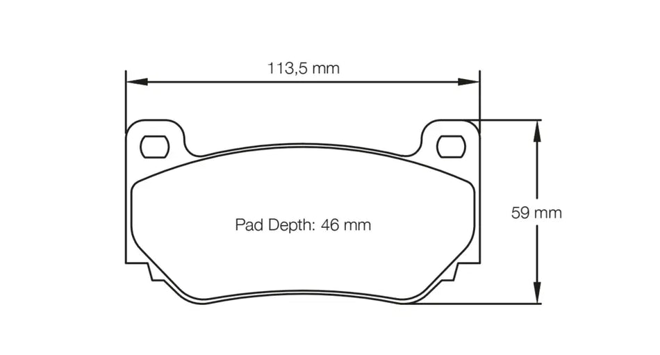 PAGID Racing RS 14 for S4349 Shape