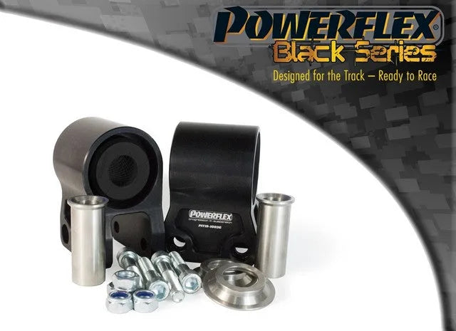 Powerflex Front Wishbone Rear Bush Anti-Lift & Caster Offset for Ford Focus Models Mk2 inc ST and RS (2005-2010) Focus MK2 (2005-2010) in Black