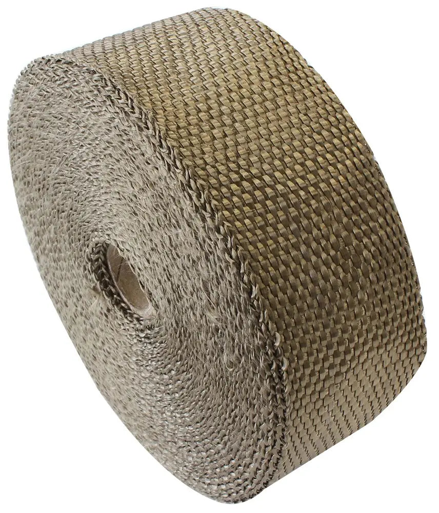 B-G Racing Titanium Exhaust Wrap 2" (50.8mm) x 50ft (15.2m)