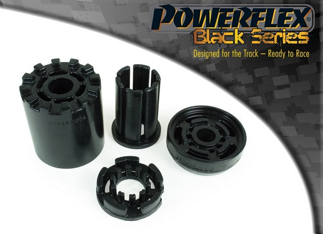 Powerflex Front Lower Engine Mounting Bush & Inserts for Volkswagen Jetta Models MK3 A3 (1992 - 1998) in Black