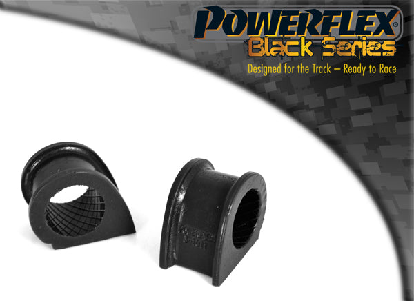 Powerflex Tear Drop Shape Front Anti Roll Bar Mount 25mm for Audi 80 90 - inc S2 RS2 & Quattro (1976 2000) Sport (1984-1985) Coupe (1985-1991) UR (1980-1991) in Black