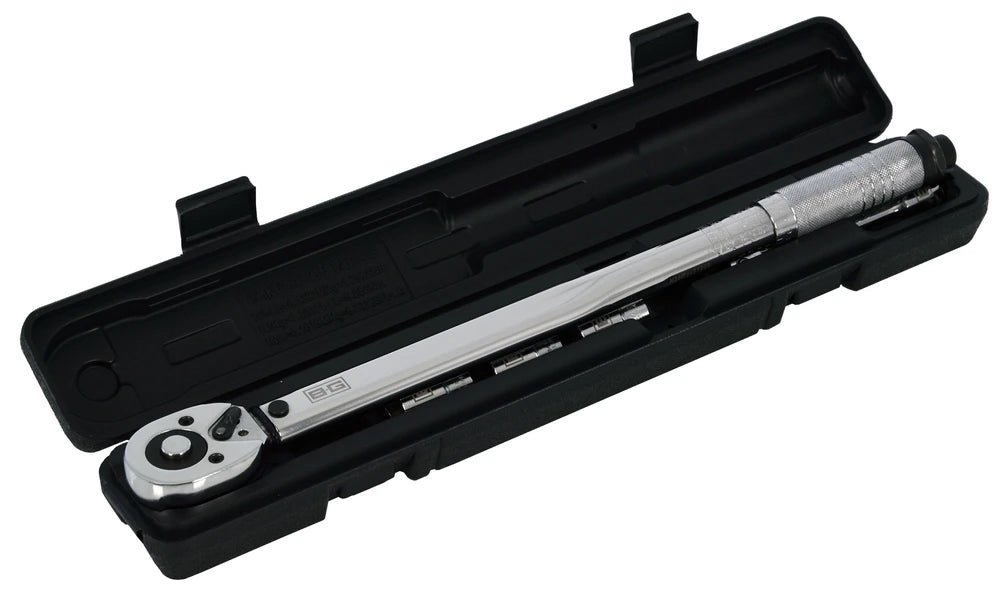 B-G Racing BG 1/2" Drive Adjustable Torque Wrench Set (28Nm - 210Nm)