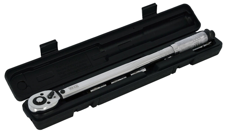 B-G Racing BG 1/2" Drive Adjustable Torque Wrench Set (28Nm - 210Nm)