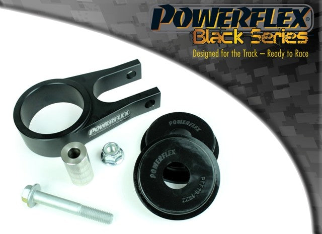 Powerflex Lower Torque Mount Bracket & Bush, Track Use for Ford Focus Models Mk2 inc ST and RS (2005-2010) Focus MK2 RS (2005-2010) in Black