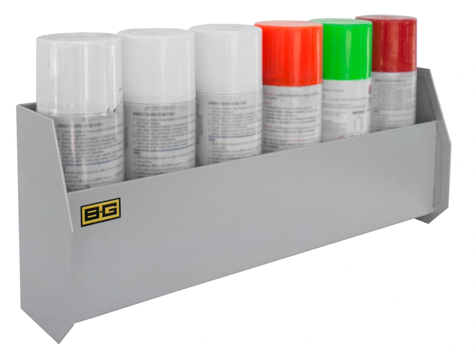B-G Racing Aerosol Can Shelf - Powder Coated