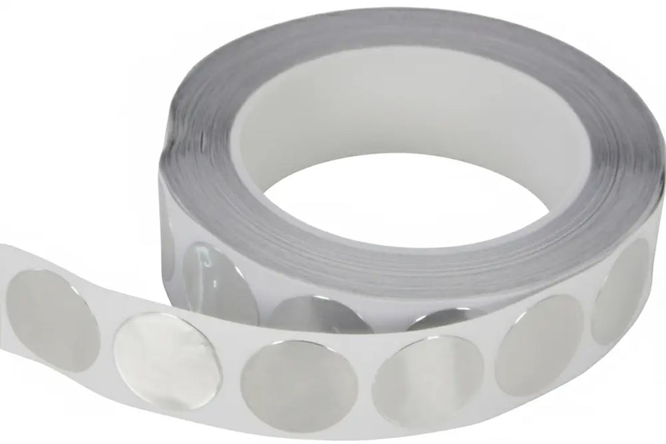 B-G Racing Aluminium Foil Discs - Ø12mm - 1000 Discs Per Roll