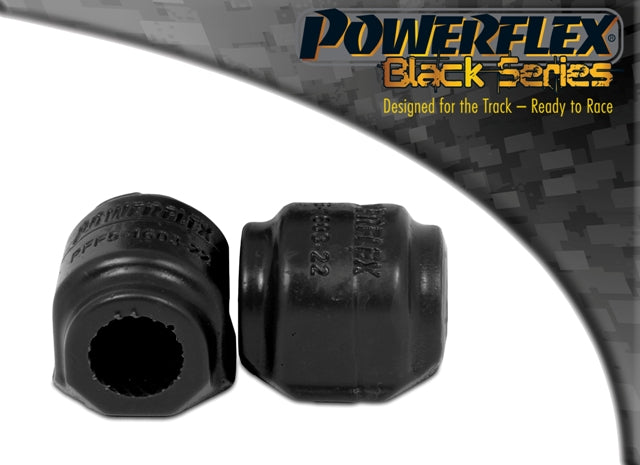 Powerflex Front Anti Roll Bar Bush 22mm for BMW 3 Series E21 (1978 - 1983) in Black