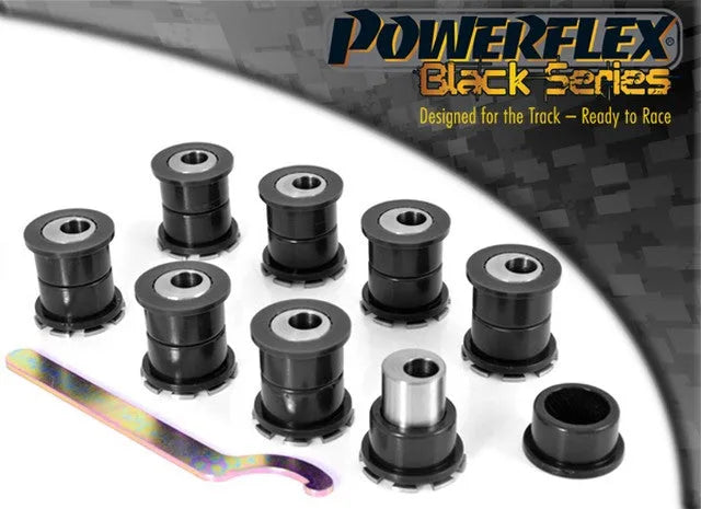 Powerflex Rear Upper & Lower Arm Bush-Adjustable for Nissan SILVIA 200SX - S13, S14, S15 (1991 2002) in Black