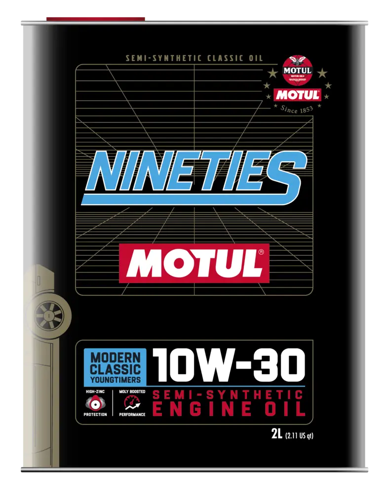 Motul CLASSIC NINETIES 10W-30 2L (METAL TIN)