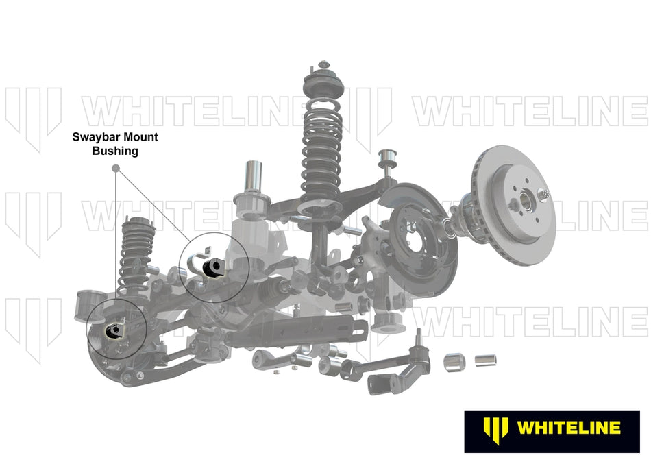 Whiteline Performance Sway Bar - Mount Bushing Service Kit (24mmm) for HONDA INTEGRA DC5 TYPE R, TYPE S (2001-2007)