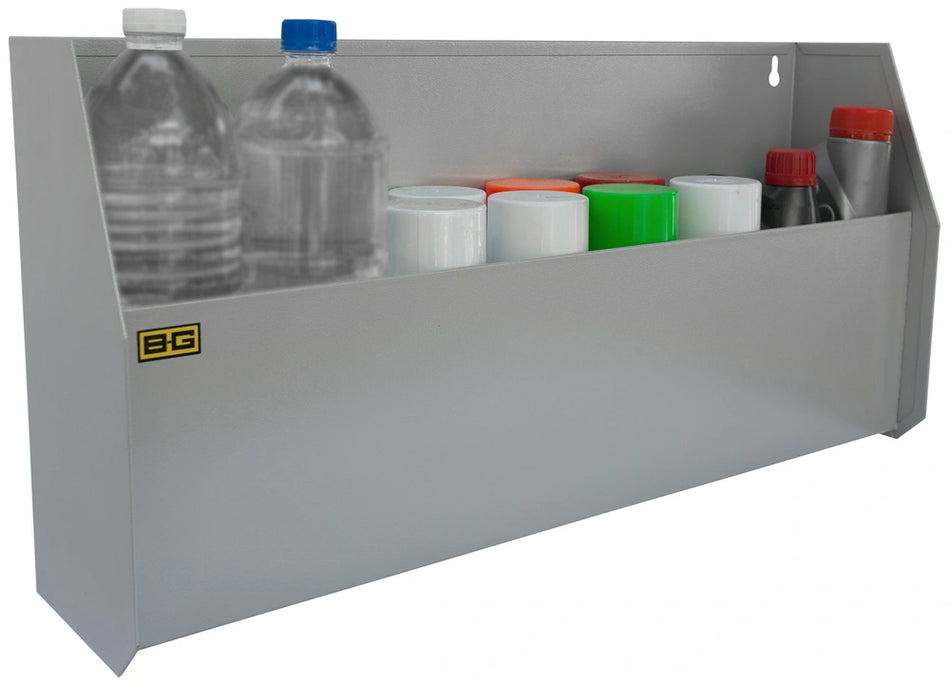 B-G Racing Oil Bottle Shelf - Powder Coated