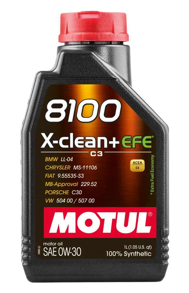 Motul 8100 X-clean + EFE 0W30 1L
