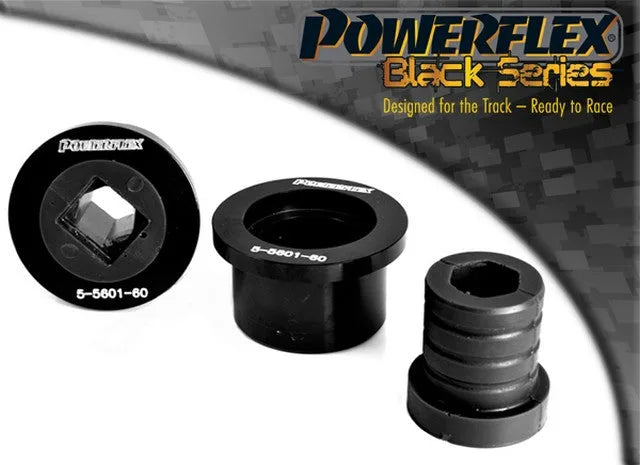 Powerflex Front Wishbone Rear Bush, Aluminium Outer 60mm Bore for BMW 3 Series E46 (1999 - 2006) Coupe Conv Sedan Touring in Black