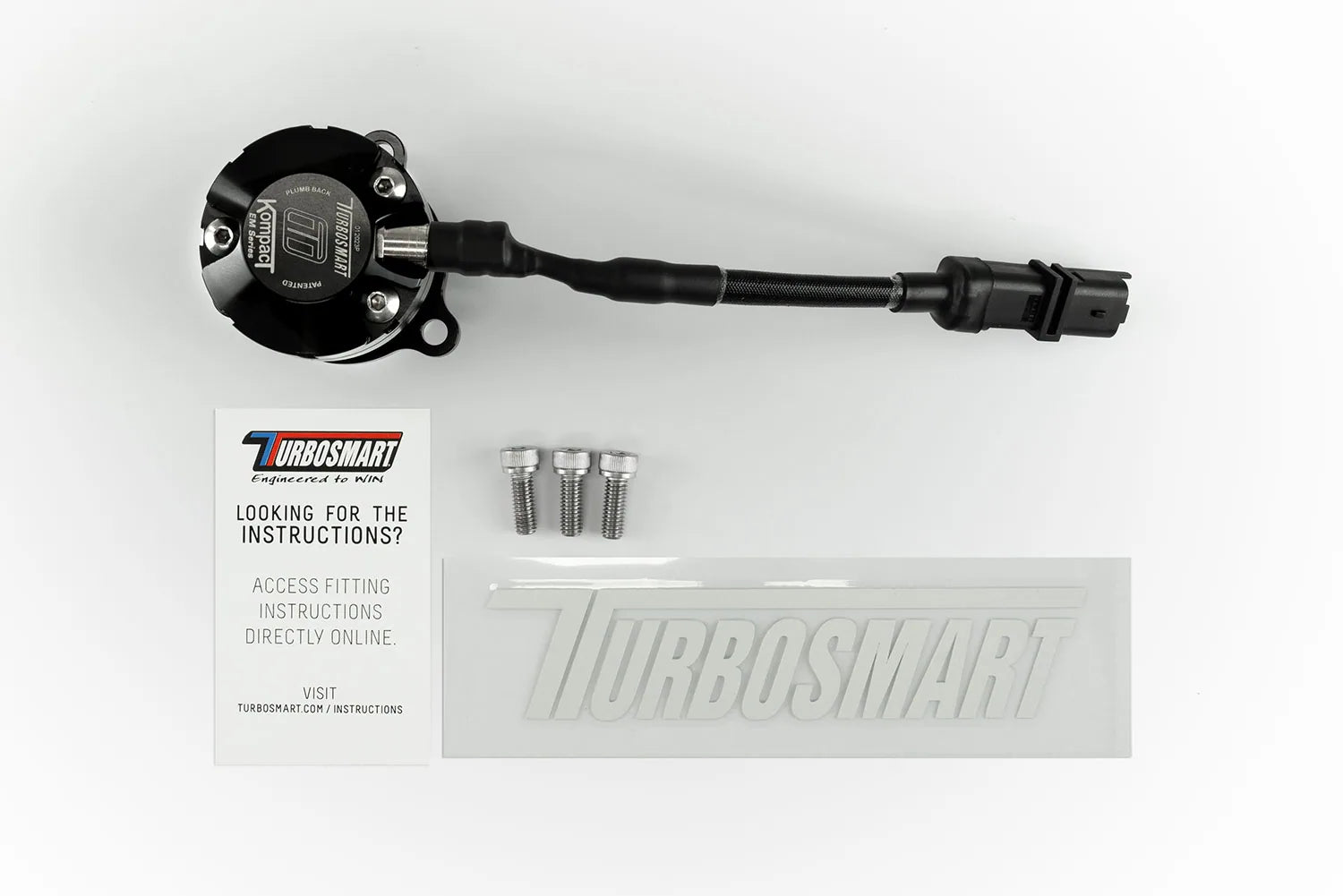 Turbosmart BOV Kompact EM PlumBack- VR10 (MINI/Peugeot/Citroen/DS) Blow Off Valve