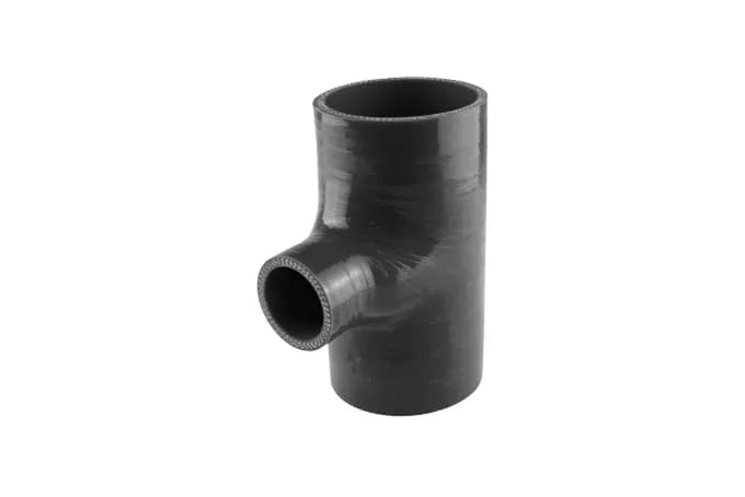 Turbosmart Silicon Hose Hose Tee 3.00" ID 1.50" spout [TS-HT300150-BK]