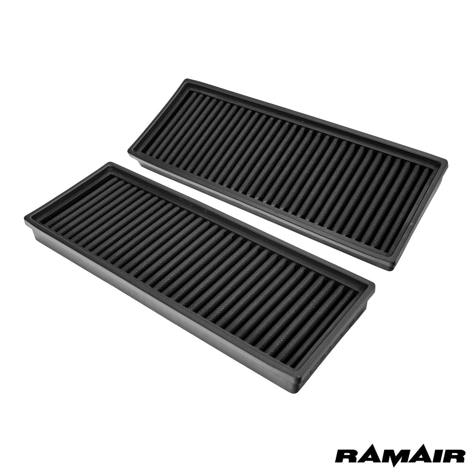 PRORAM Pair of Proram Replacement Panel Air Filters for Mercedes 55 AMG
