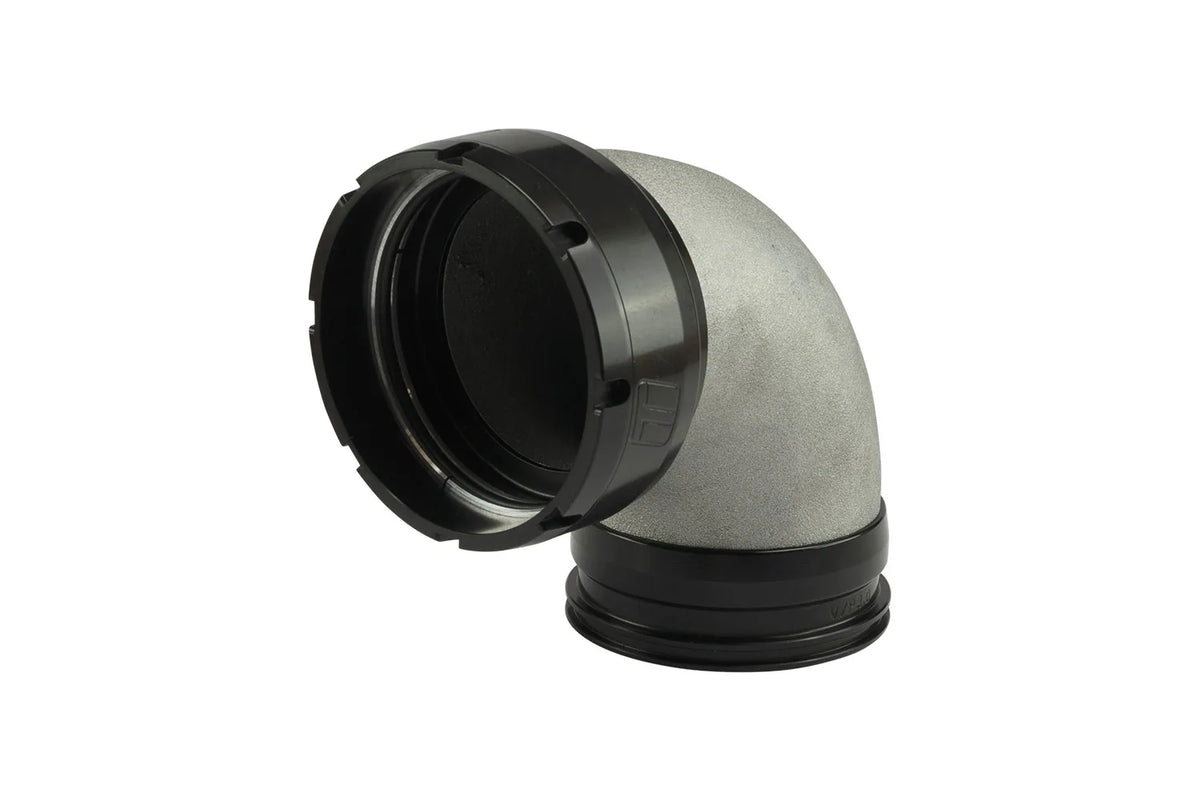 Turbosmart LockSleeve Turbo Adapter Compressor Outlet 3.00" to 90 Elbow Vibrant ,Plazmaclamp 3.00" [TS-199-3037]