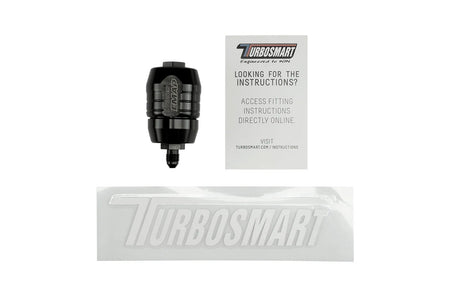 Turbosmart Exhaust Manifold Absolute Pressure Canister 3AN to 1-8NPT Boost Reference Adaptor