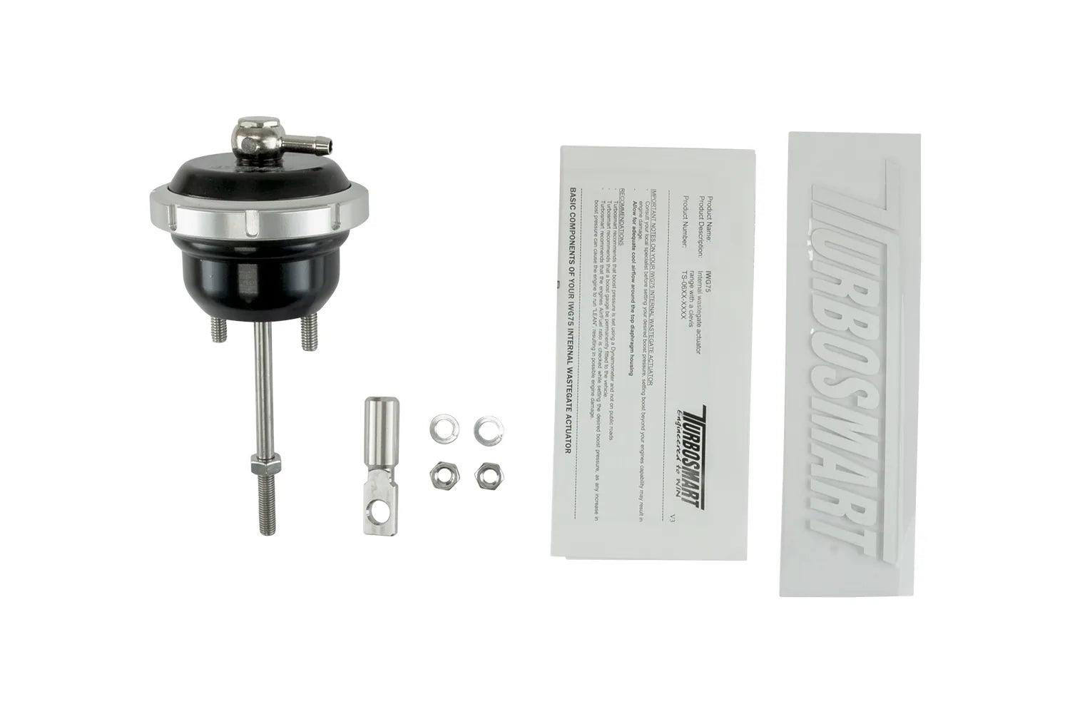 Turbosmart IWG75 Garrett GT22 Black Wastegate Actuator