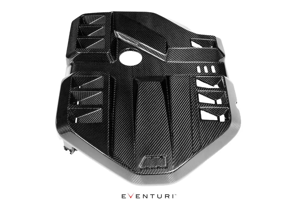 Eventuri BMW G8X M3/M4/CSL Carbon Engine Cover - Gloss Finish