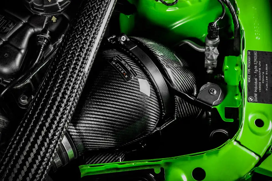 Eventuri BMW F8X M3/M4 V2 Full Black Carbon intake with SEALED Carbon ducts