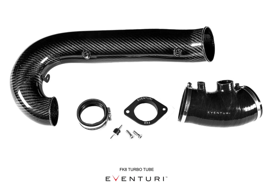 Eventuri FK8 V3 Oversized Carbon Turbo Tube