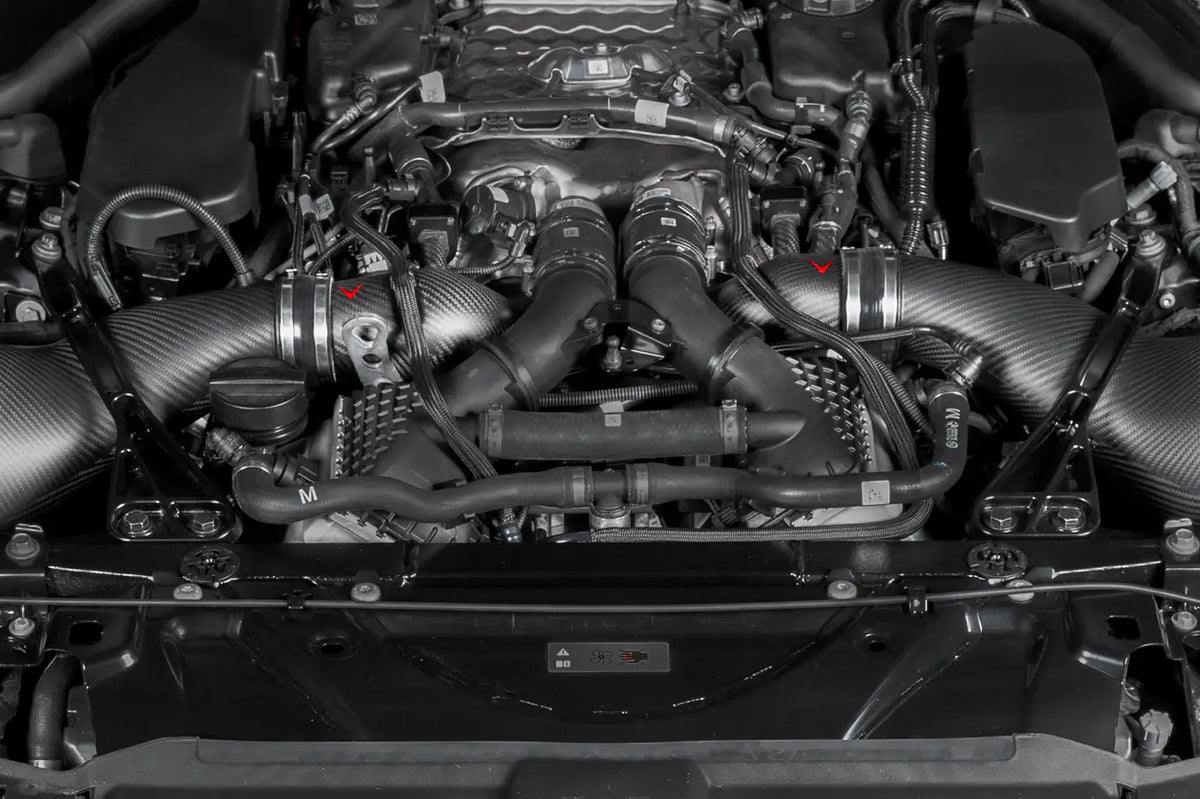 Eventuri BMW G90, G99 M5 Carbon Turbo Inlets - Matte Finish