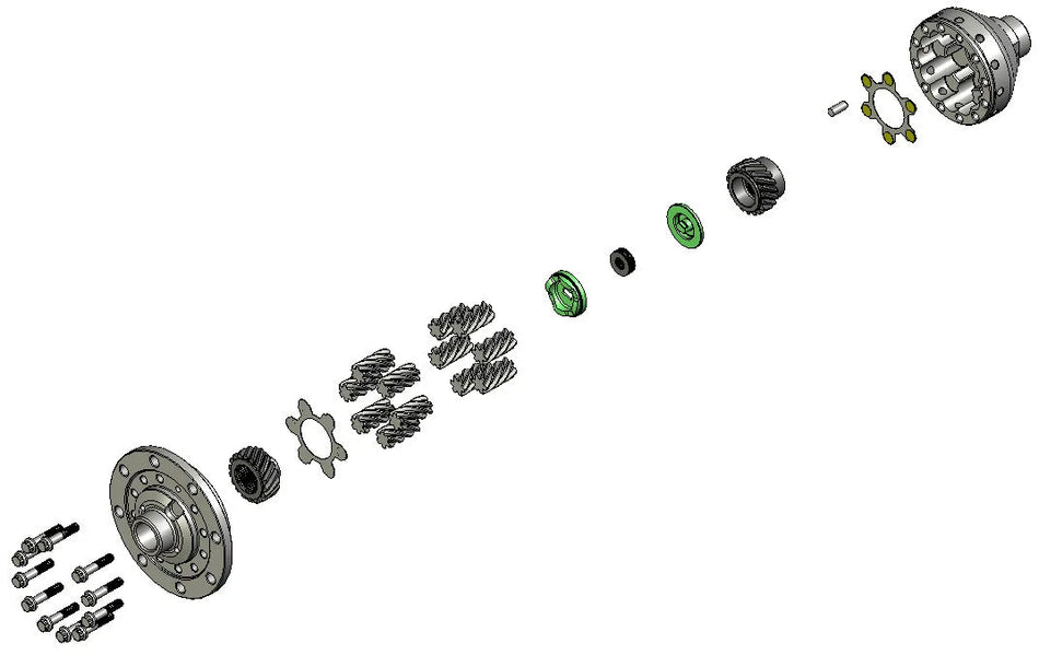 Wavetrac Differential for GM CORVETTE C7 AT