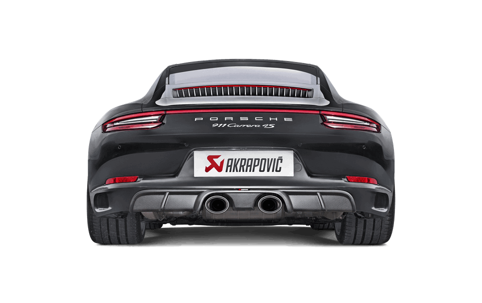 Porsche 911 Carrera / S / GTS (991.2) | Akrapovic | Rear Carbon Diffuser (Matte)