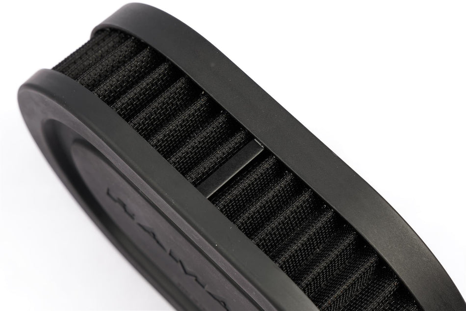 Ramair Pleated Carb Intake Air Filter MultiFit Blank Plate 25mm Int Height