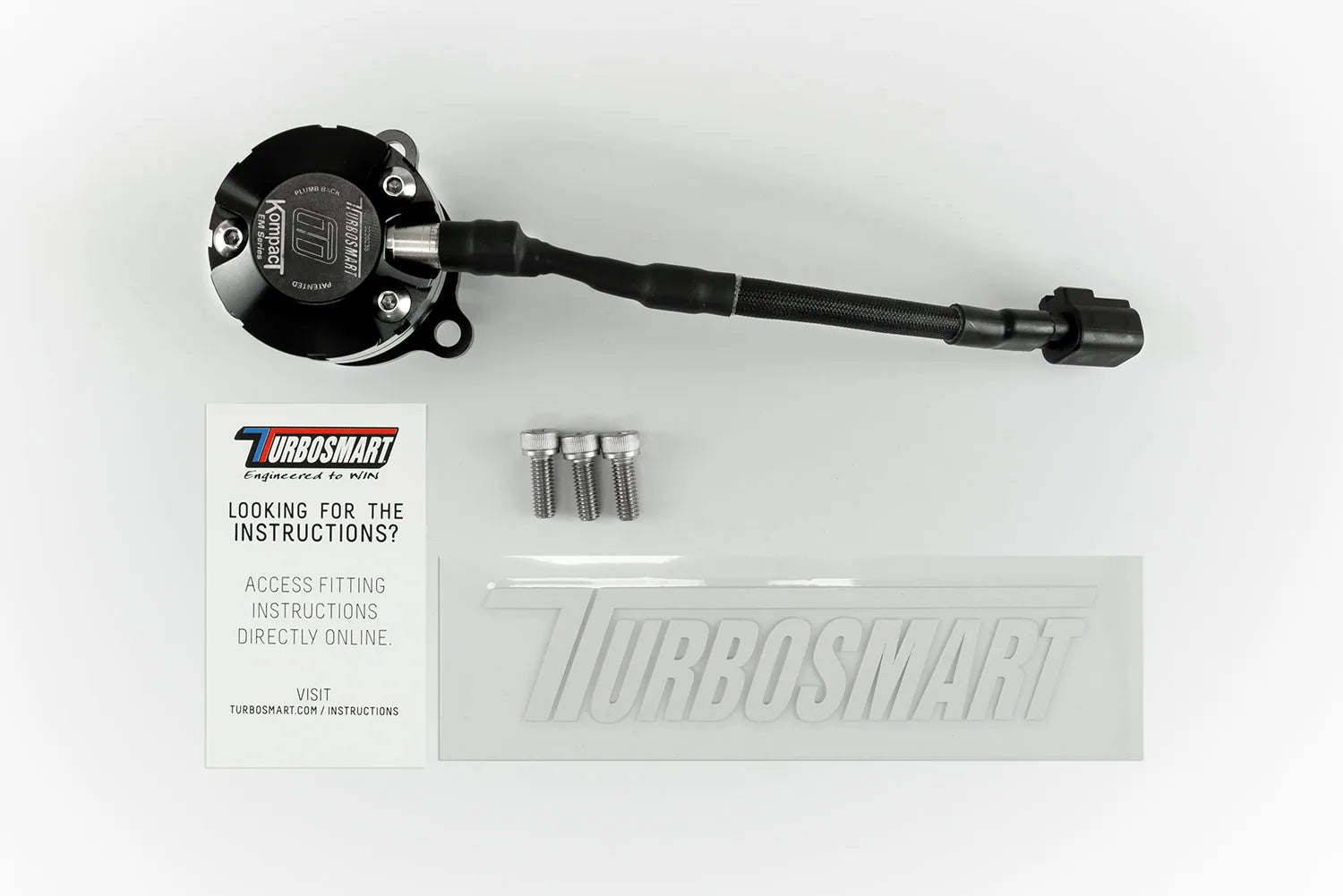 Turbosmart BOV Kompact EM PlumBack- VR24 (Subaru WRX -FA24F) Blow Off Valve