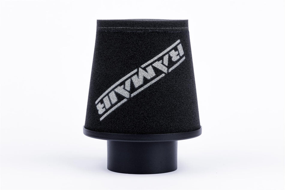 Ramair Large Foam Filter Aluminium Base 90mm OD Black