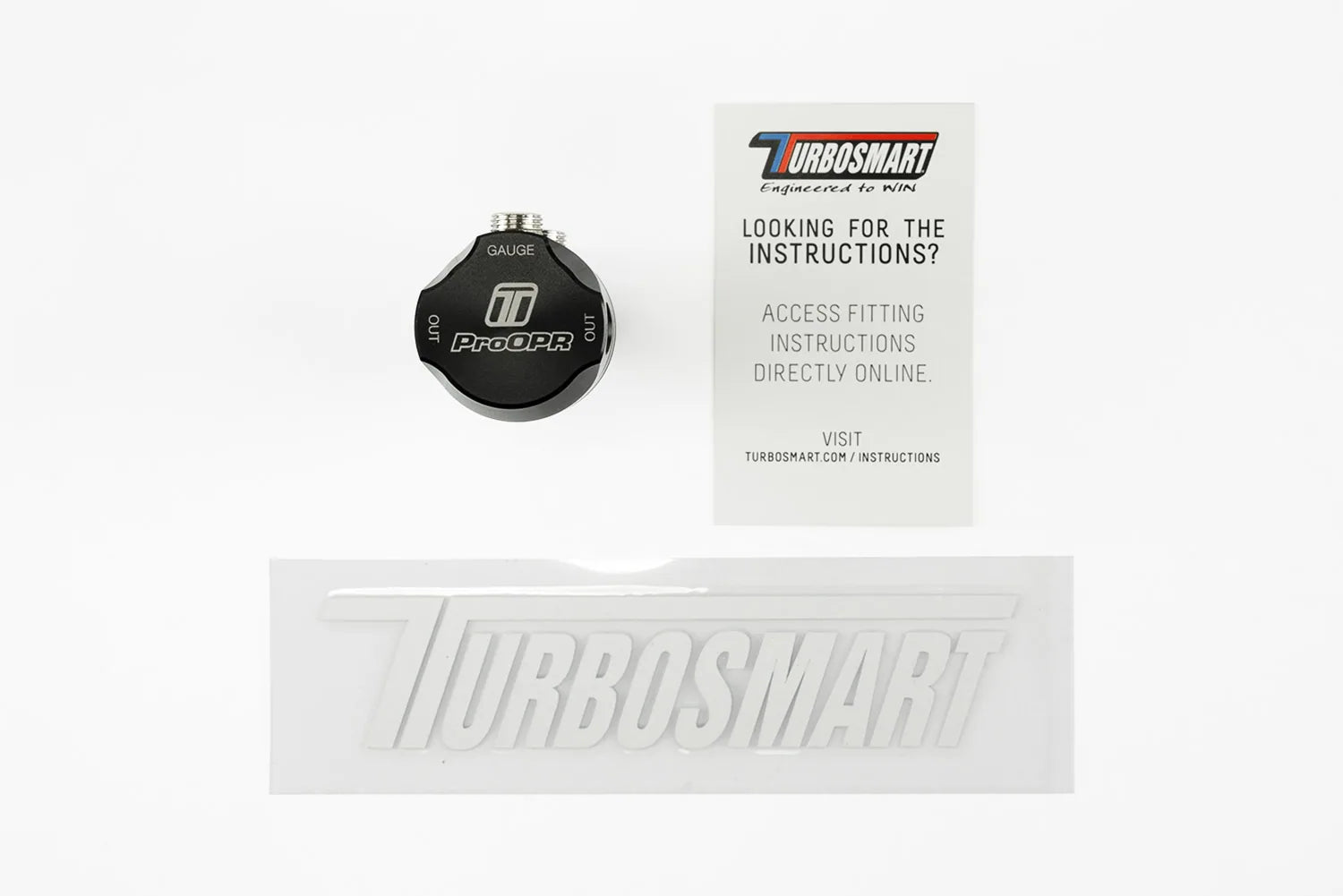 Turbosmart ProOPR Rising Rate Turbo Oil Pressure Regulator (Twin Outlet) Oil Management