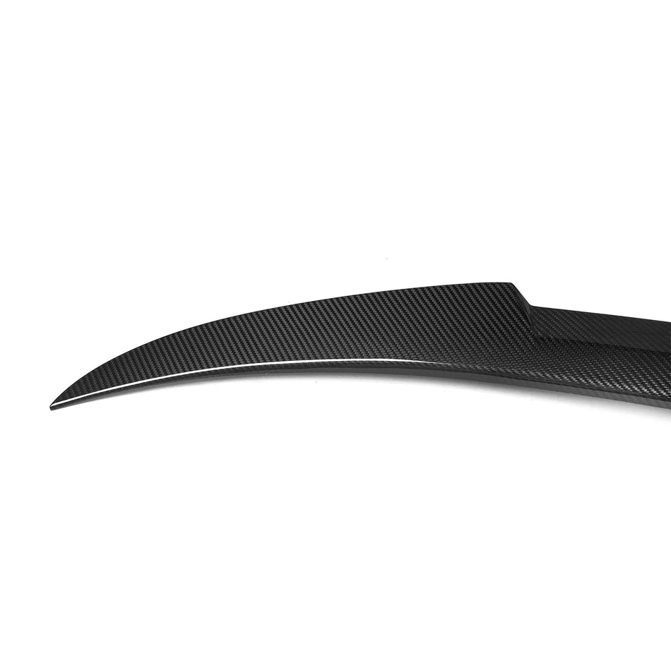 MHC+ BMW M4/4 Series M4 Style Rear Spoiler In Pre Preg Carbon Fibre (F83/F33)