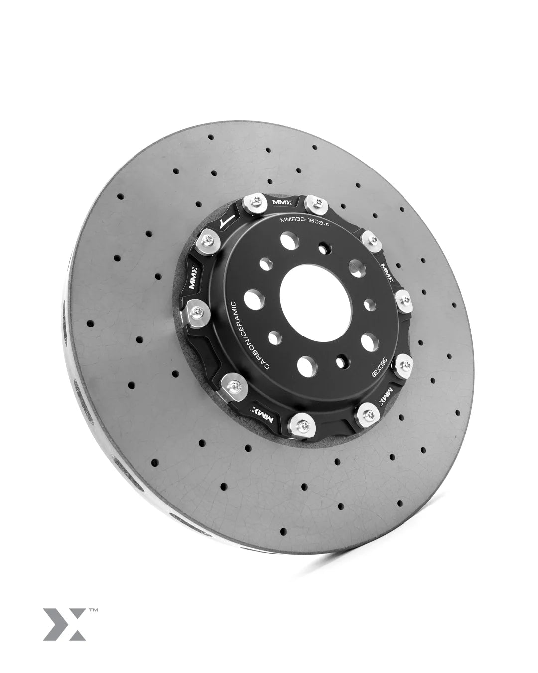 MMX 2-Piece 380mm x 36mm Carbon Ceramic front discs/rotors for BMW G8x - image 1