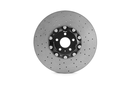 RacingLine carbon ceramic brake disc, face view