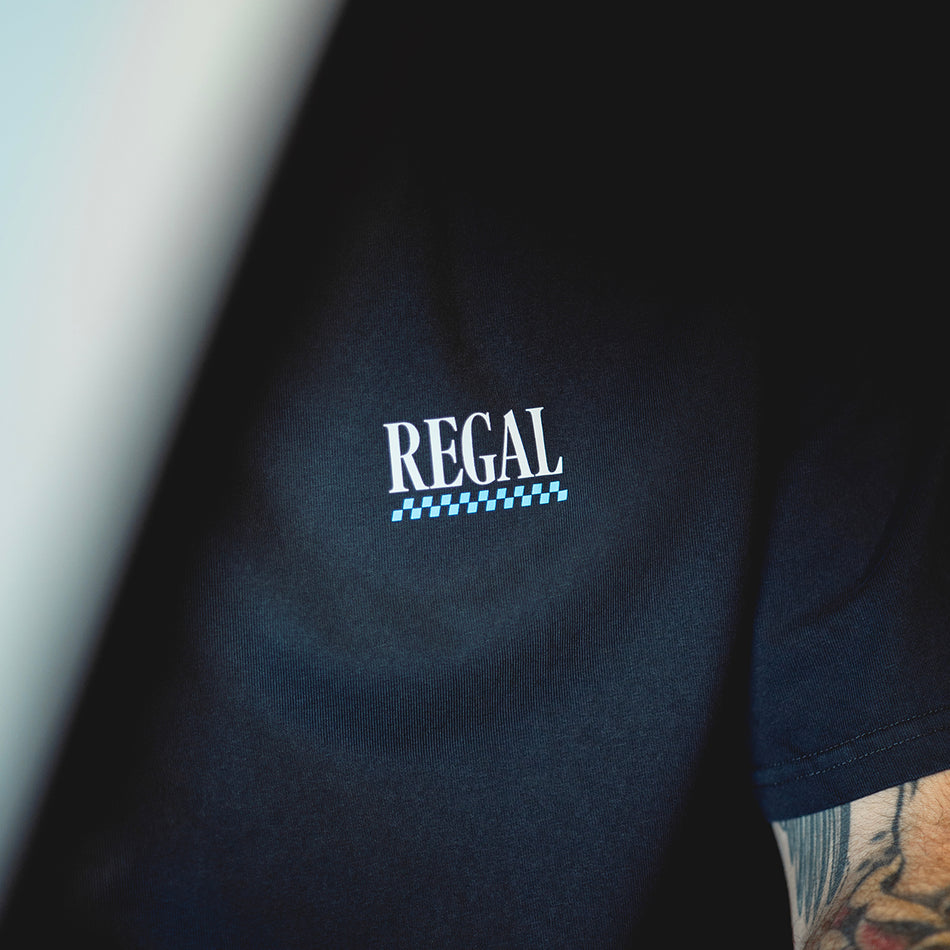 Club Regal x GRAVITY T-Shirt - Faded Black