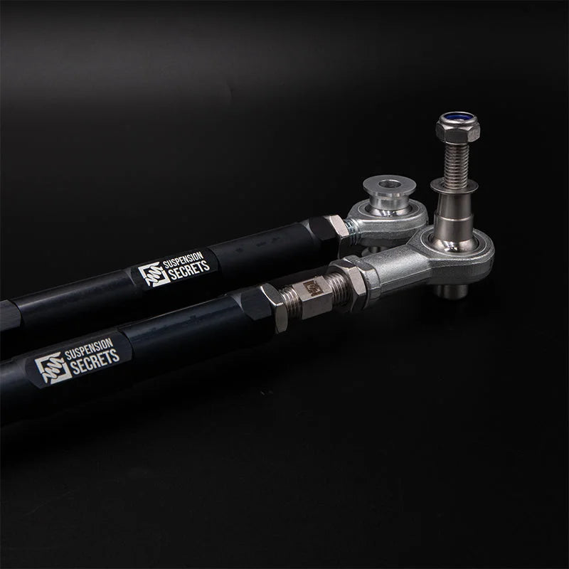 Suspension Secrets Adjustable Rear Toe Arms / Links - Porsche 981 / 718 Cayman GTS - image 2