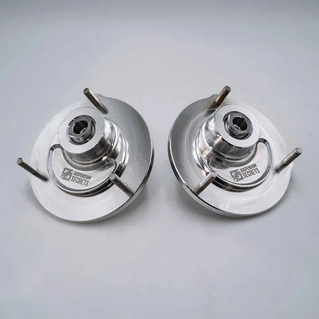 Suspension Secrets Front Camber Caster Plate Top Mounts - Porsche 911 (991) - image 1