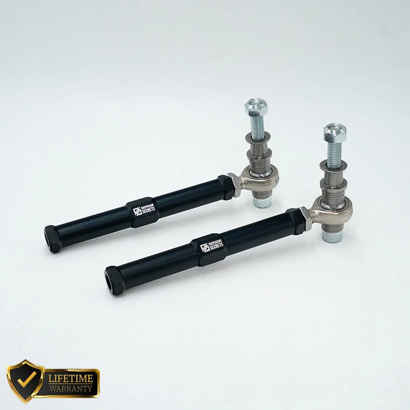 Suspension Secrets Adjustable Bump Steer Tie Rod Ends - Porsche 911 (992) - image 1